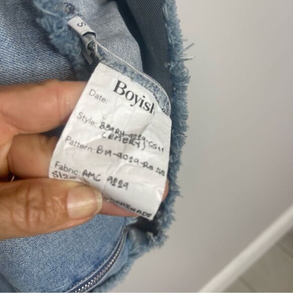 Free People x Boyish Jeans The Emery Denim Dress Small - Picture 11 of 12